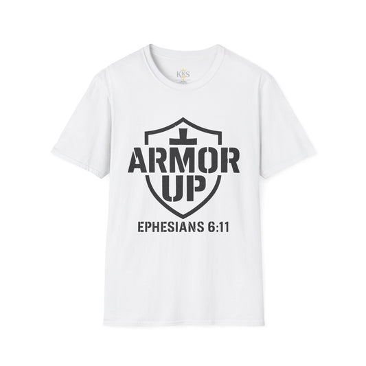 Faith-Inspired Armor Up T-Shirt | Unisex Tee for Christians, Bible Study, Gifts, Church Events, Religious Apparel